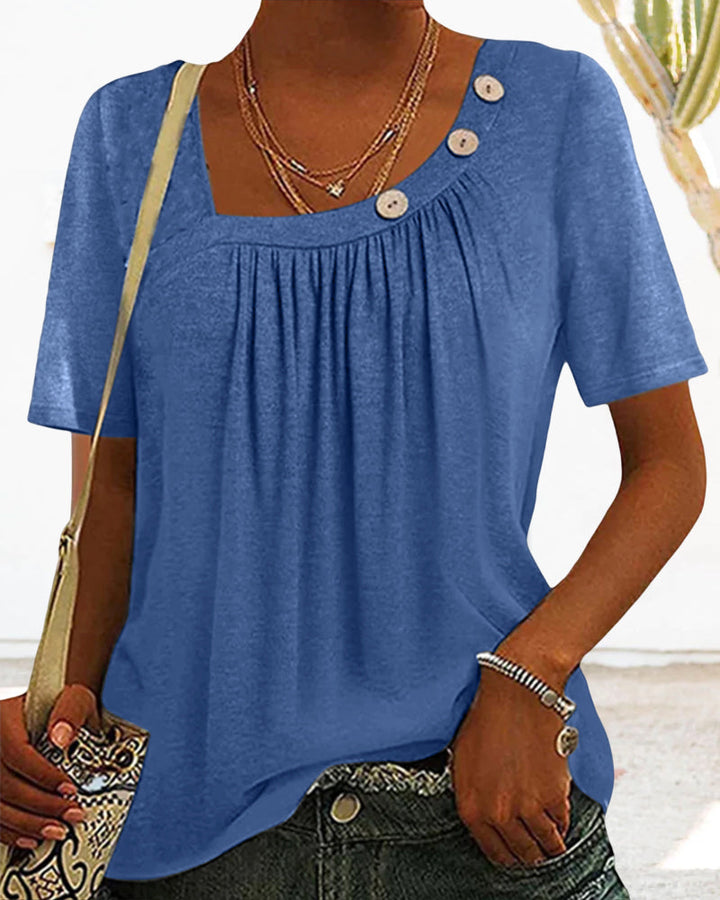 Fashion Canberra I Daya Comfortable Top With Short Sleeves