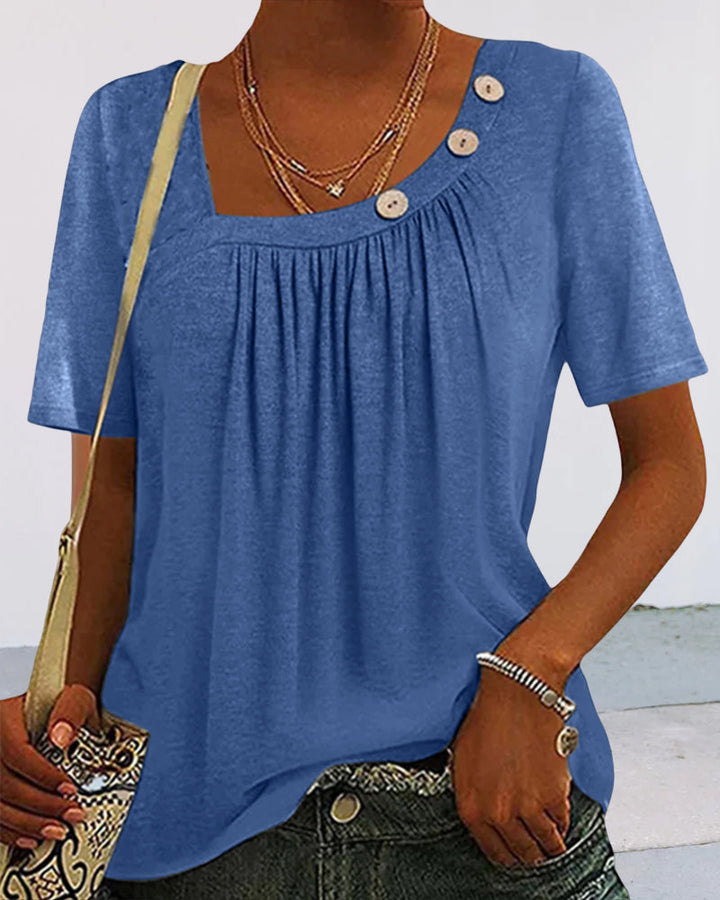 Fashion Canberra I Daya Comfortable Top With Short Sleeves