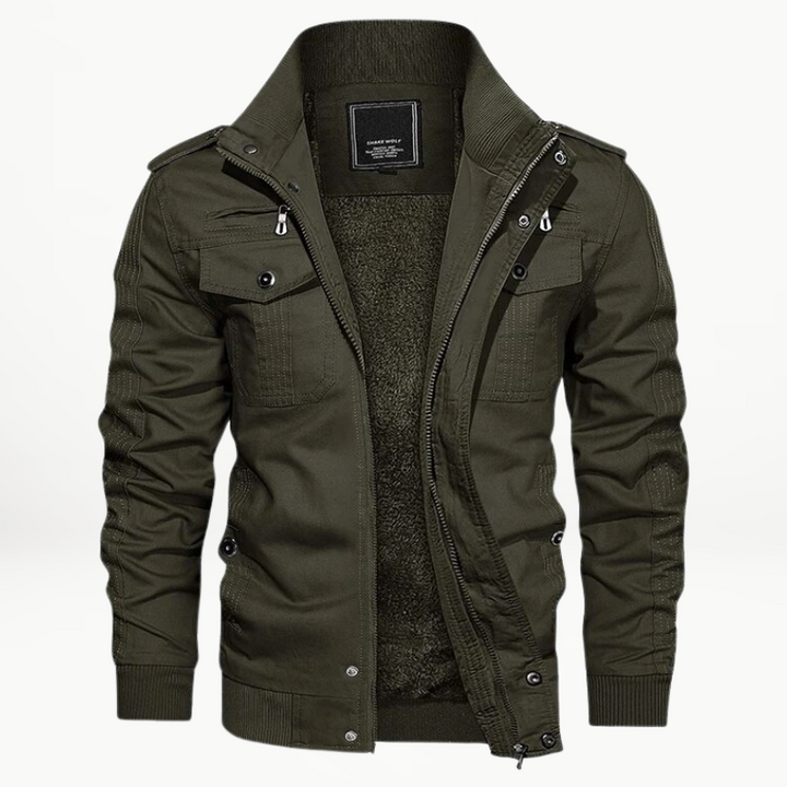 Fashion Canberra | Sheldon Stylish Fleece Lining Military Jacket