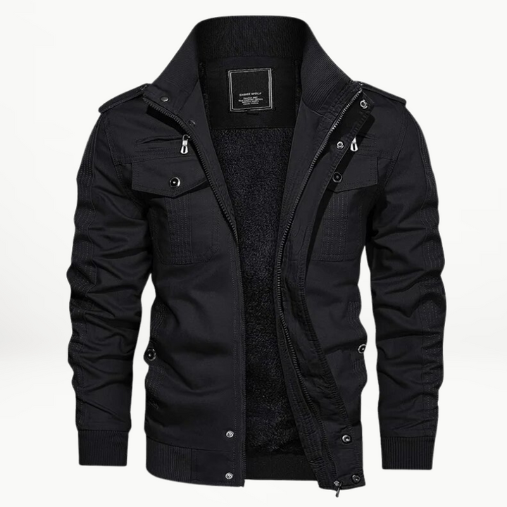 Fashion Canberra | Sheldon Stylish Fleece Lining Military Jacket
