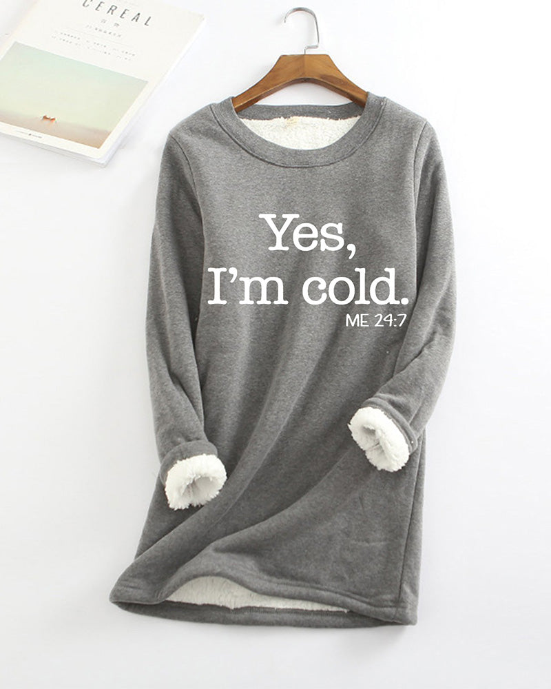 Fashion Canberra I Alla Sweatshirt With Print