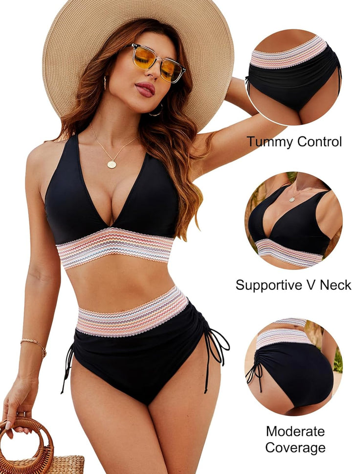 Fashion Canberra I Isabella Bikini Set with Tummy Control