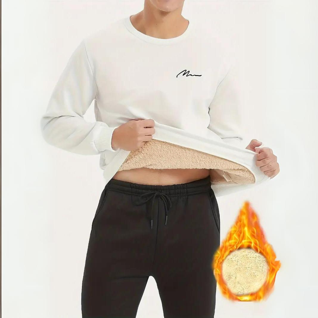 Fashion Canberra I Charles Super Warm Trendy Fleece Sweatshirt