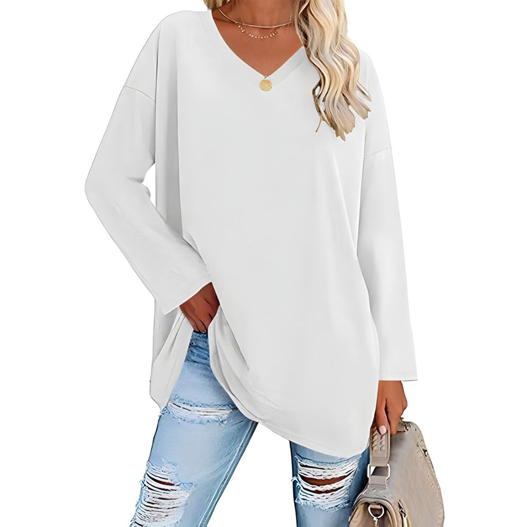 Fashion Canberra I Alysée Relaxed V-Neck Sweater