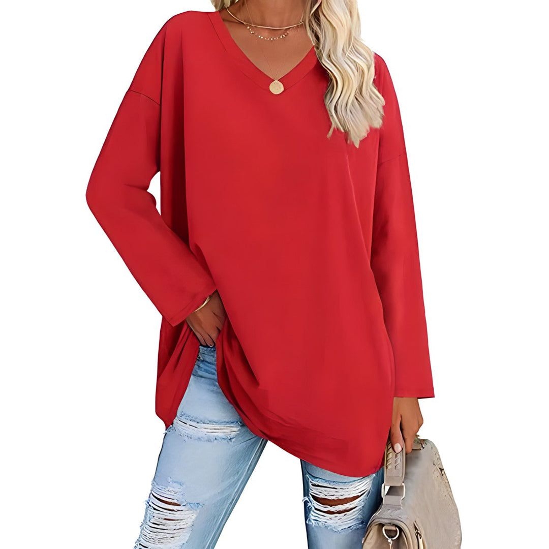 Fashion Canberra I Alysée Relaxed V-Neck Sweater