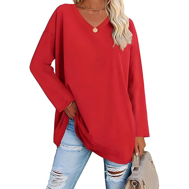 Fashion Canberra I Alysée Relaxed V-Neck Sweater