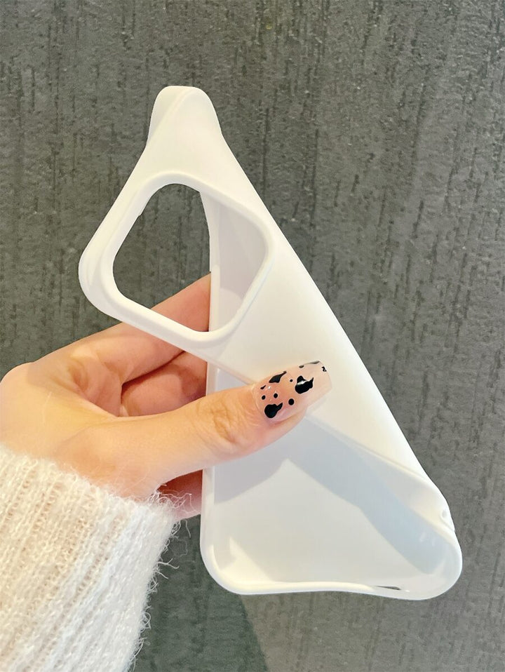 Matte Candy-Colored Silicone Case – Shockproof Minimalist Design, Compatible with iPhone 11–16 Series
