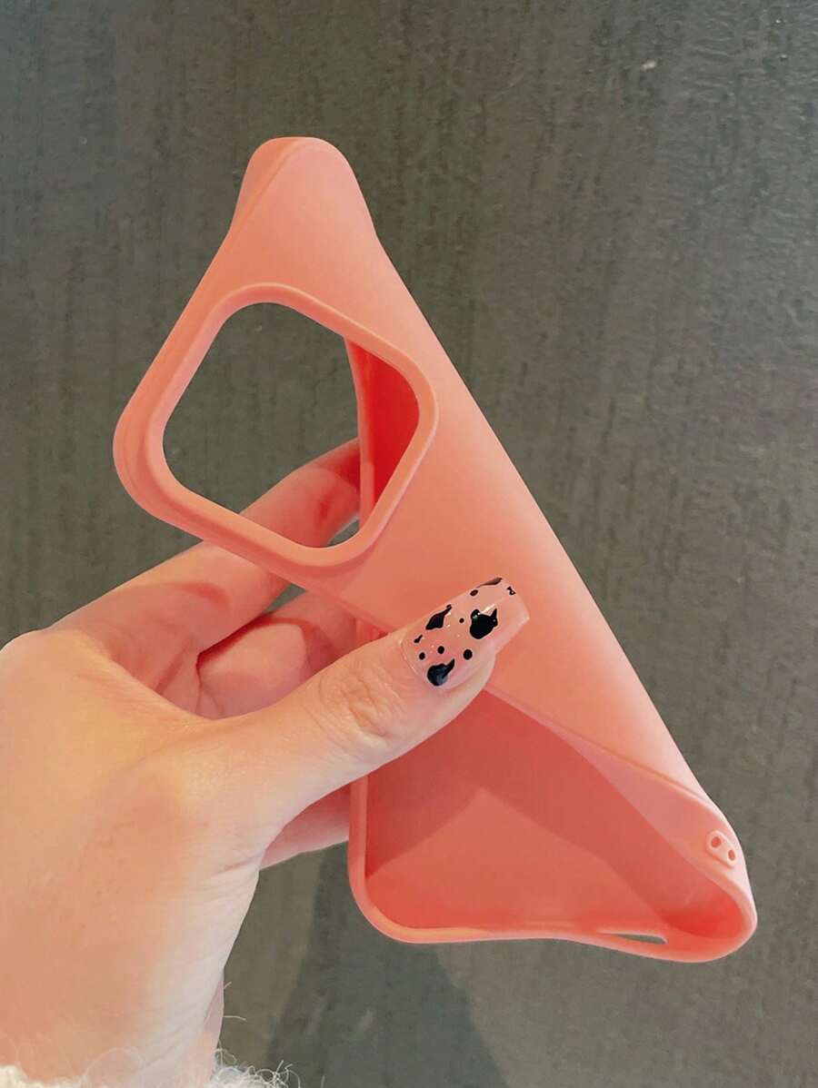 Matte Candy-Colored Silicone Case – Shockproof Minimalist Design, Compatible with iPhone 11–16 Series