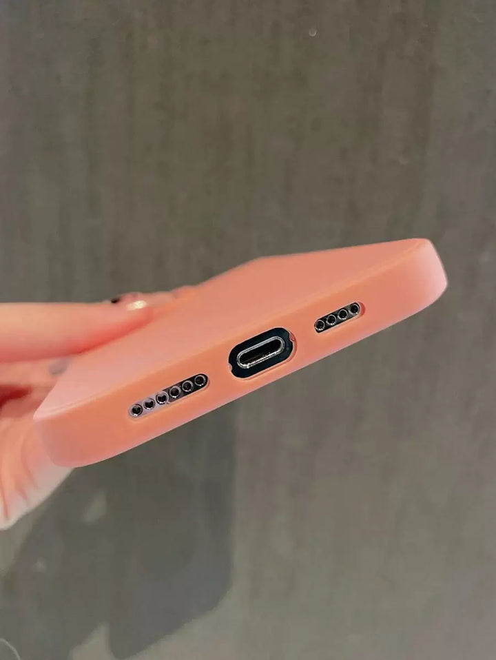 Matte Candy-Colored Silicone Case – Shockproof Minimalist Design, Compatible with iPhone 11–16 Series