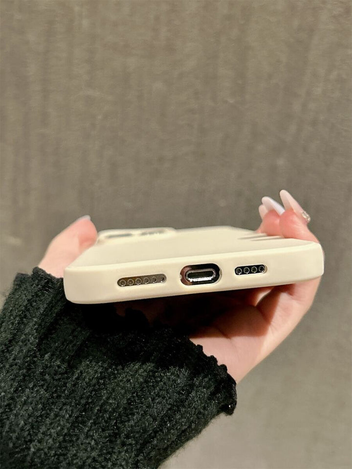 Matte Candy-Colored Silicone Case – Shockproof Minimalist Design, Compatible with iPhone 11–16 Series