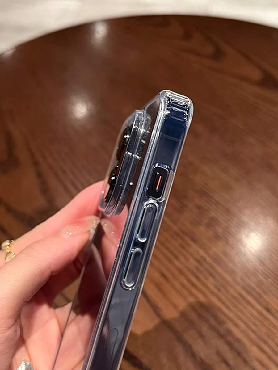 Simple Clear Acrylic Phone Case – Compatible with iPhone 7 to 16 Series (All Models)