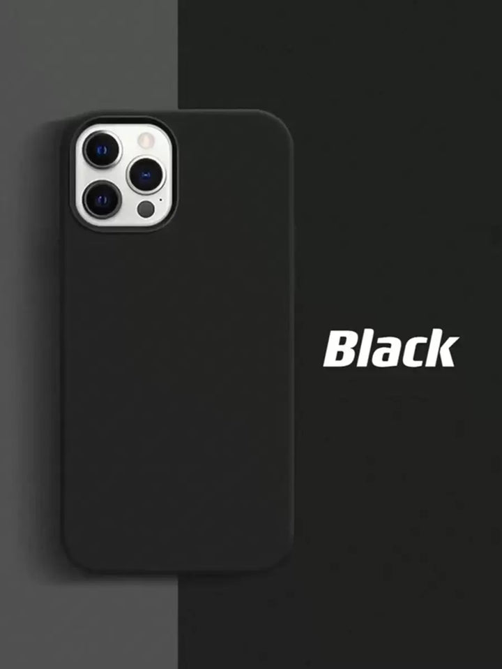 2.0mm Liquid Silicone Case – Full Protection for iPhone 11–16 Pro Max & Galaxy S22–S25 Series