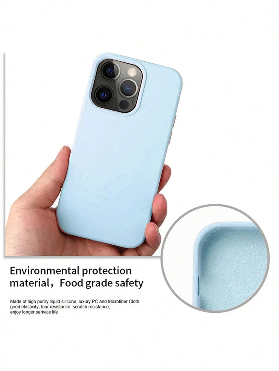 2.0mm Liquid Silicone Case – Full Protection for iPhone 11–16 Pro Max & Galaxy S22–S25 Series