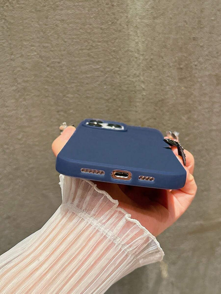 Matte Candy-Colored Silicone Case – Shockproof Minimalist Design, Compatible with iPhone 11–16 Series
