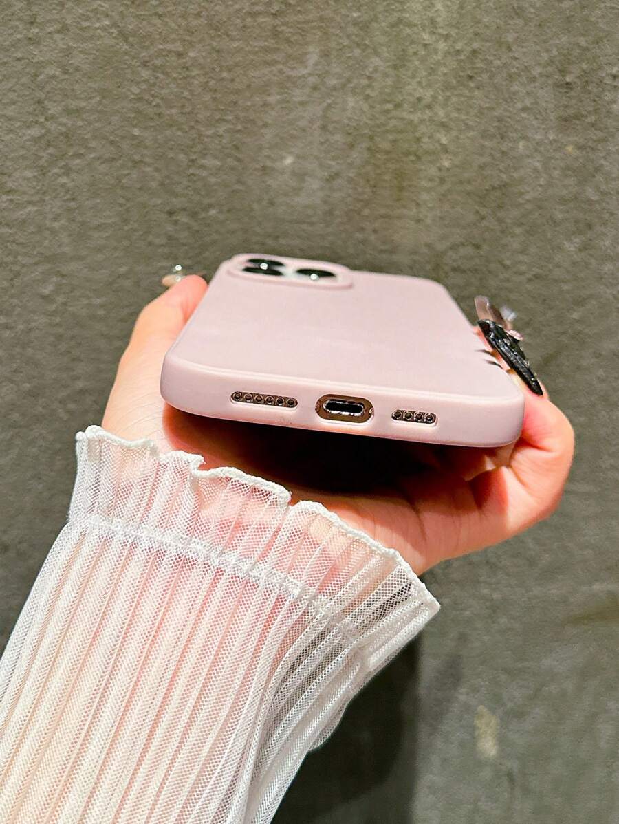 Matte Candy-Colored Silicone Case – Shockproof Minimalist Design, Compatible with iPhone 11–16 Series