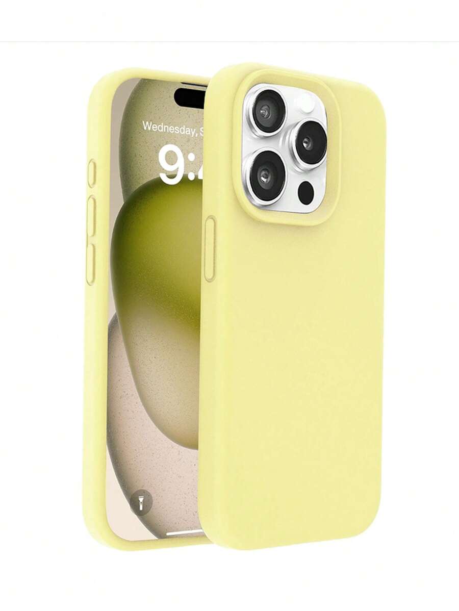 2.0mm Liquid Silicone Case – Full Protection for iPhone 11–16 Pro Max & Galaxy S22–S25 Series