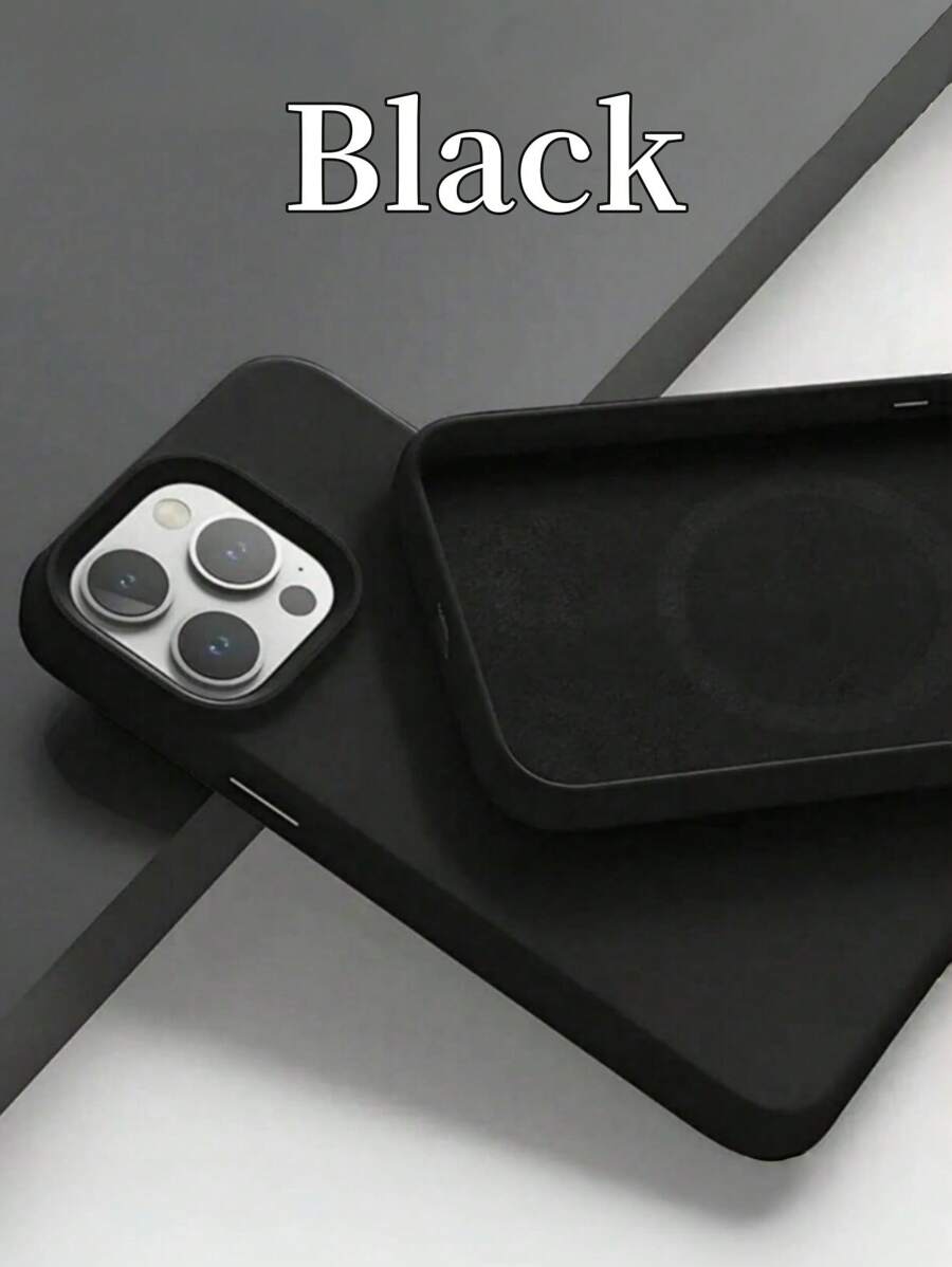 Shockproof Silicone Case – Anti-Fingerprint – Fits iPhone 12–16 Pro Max, S23 Ultra, Redmi Note 11 & OPPO