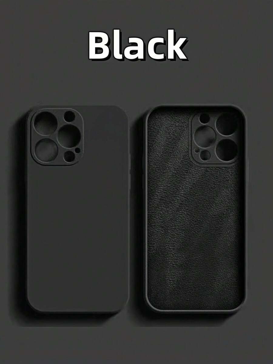 Shockproof Silicone Case – Anti-Fingerprint – Fits iPhone 12–16 Pro Max, S23 Ultra, Redmi Note 11 & OPPO