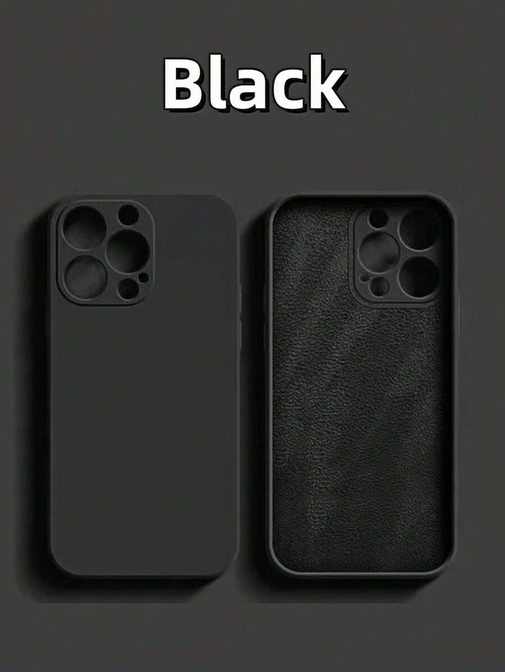 Shockproof Silicone Case – Anti-Fingerprint – Fits iPhone 12–16 Pro Max, S23 Ultra, Redmi Note 11 & OPPO