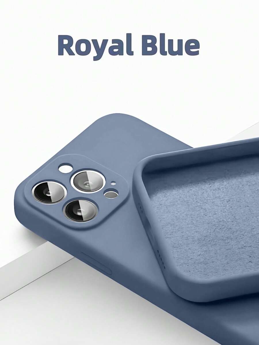 Shockproof Silicone Case – Anti-Fingerprint – Fits iPhone 12–16 Pro Max, S23 Ultra, Redmi Note 11 & OPPO