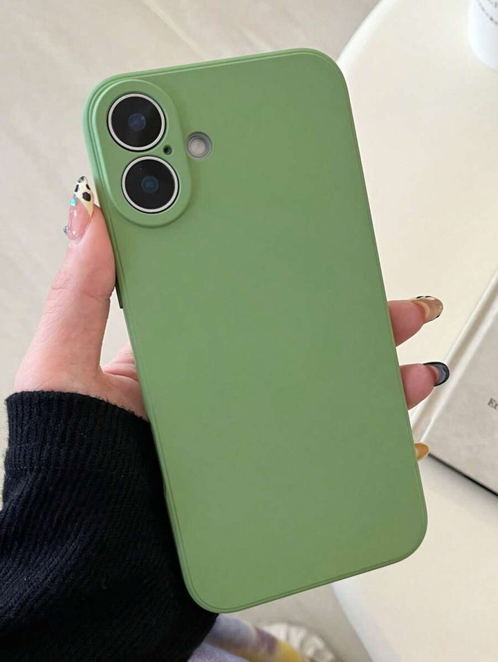 Shockproof Silicone Case – Anti-Fingerprint – Fits iPhone 12–16 Pro Max, S23 Ultra, Redmi Note 11 & OPPO
