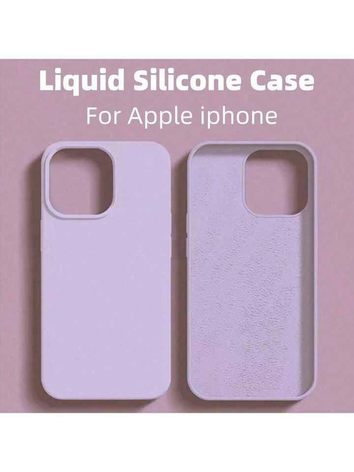 Premium Liquid Silicone Case – Shockproof Cover for iPhone 11–16 Pro Max