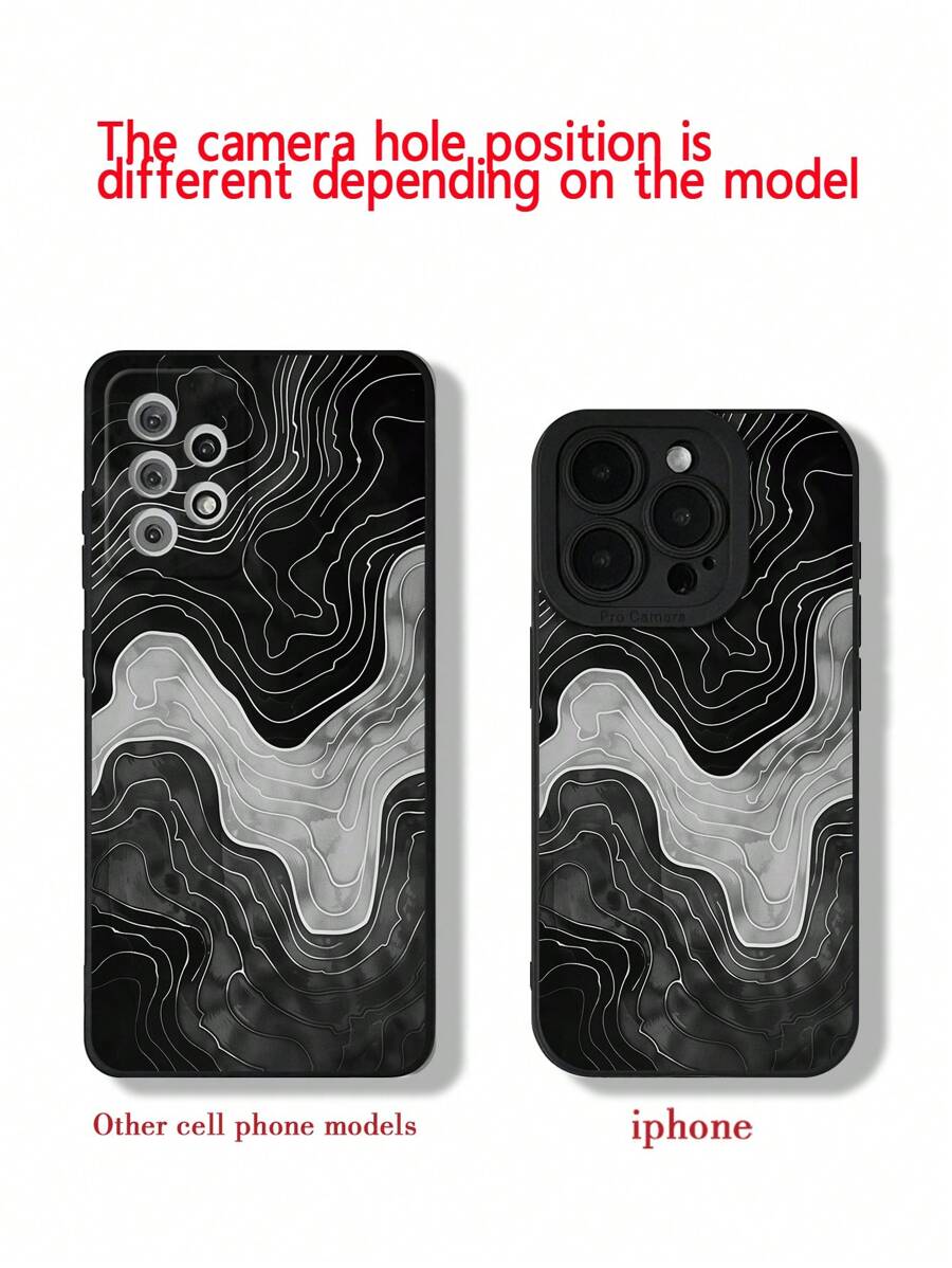 Precision-Cut Colorful Painted Anti-Drop Phone Case – Compatible with iPhone P11–P16 Series, XR, XS, SE2, 7/8G, and Galaxy Models
