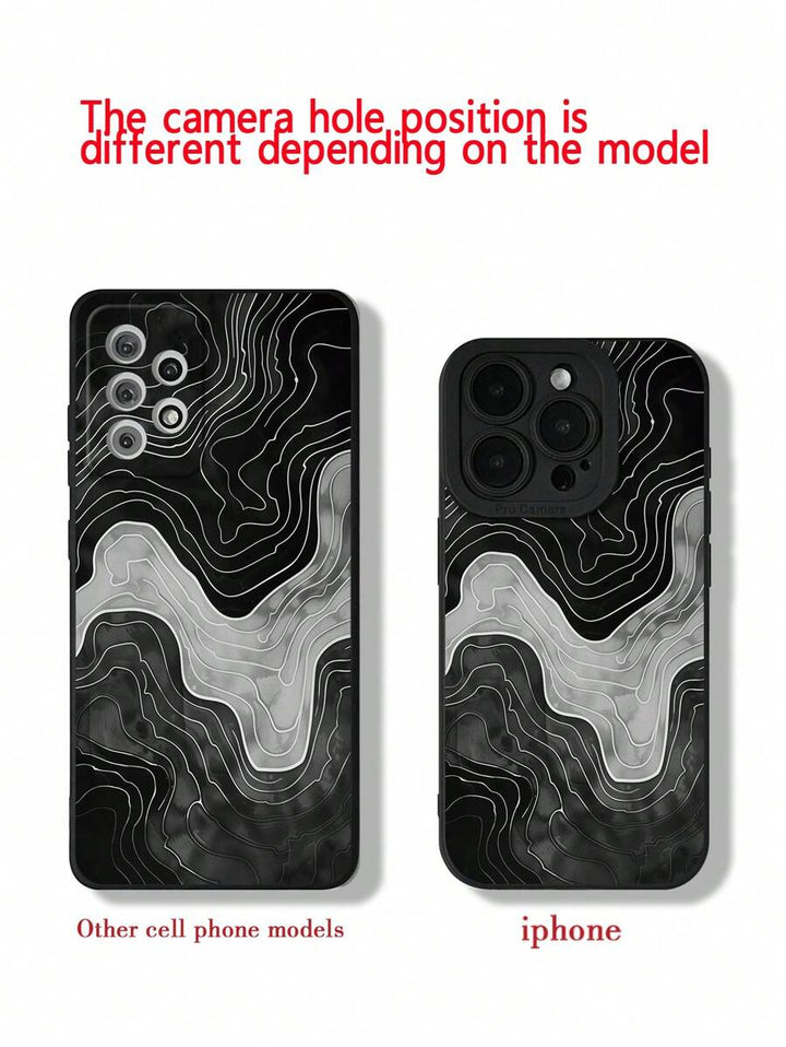 Precision-Cut Colorful Painted Anti-Drop Phone Case – Compatible with iPhone P11–P16 Series, XR, XS, SE2, 7/8G, and Galaxy Models