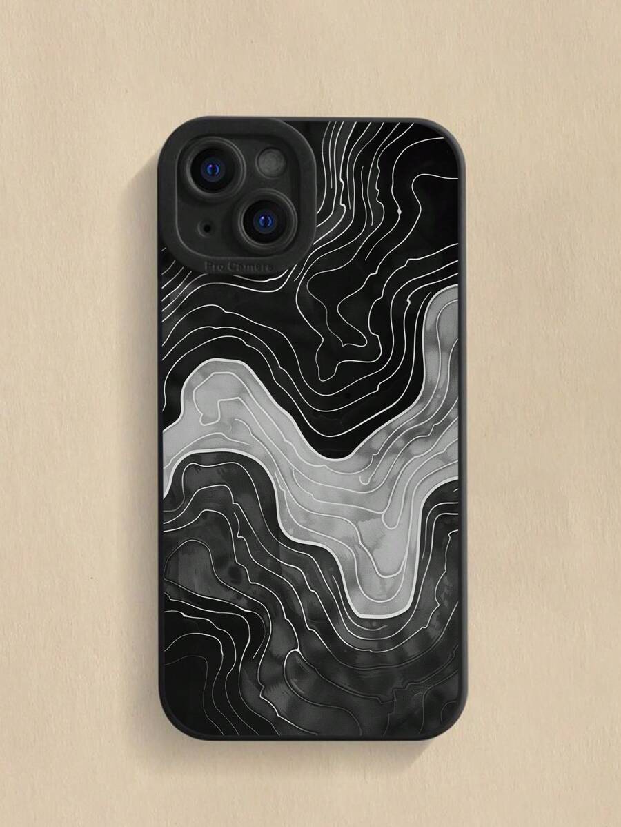 Precision-Cut Colorful Painted Anti-Drop Phone Case – Compatible with iPhone P11–P16 Series, XR, XS, SE2, 7/8G, and Galaxy Models