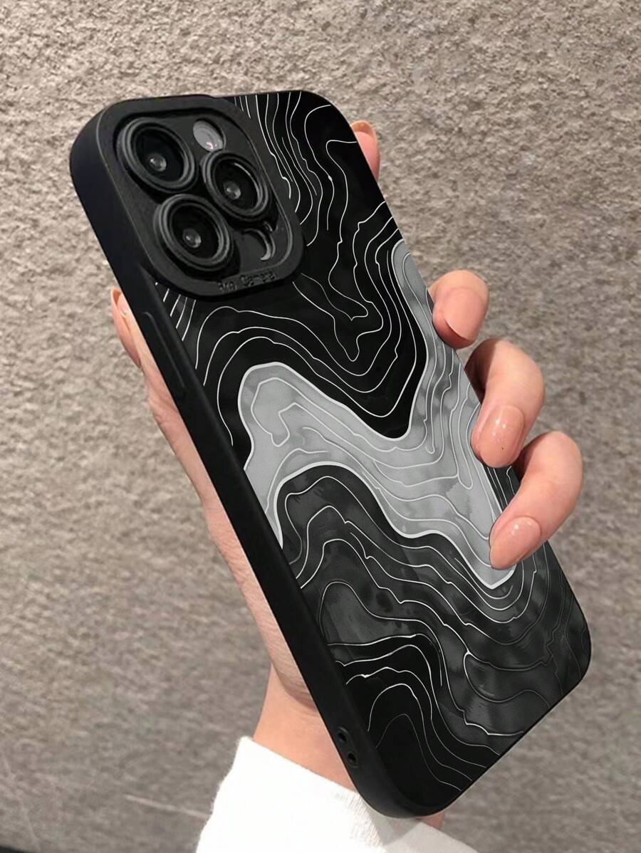 Precision-Cut Colorful Painted Anti-Drop Phone Case – Compatible with iPhone P11–P16 Series, XR, XS, SE2, 7/8G, and Galaxy Models
