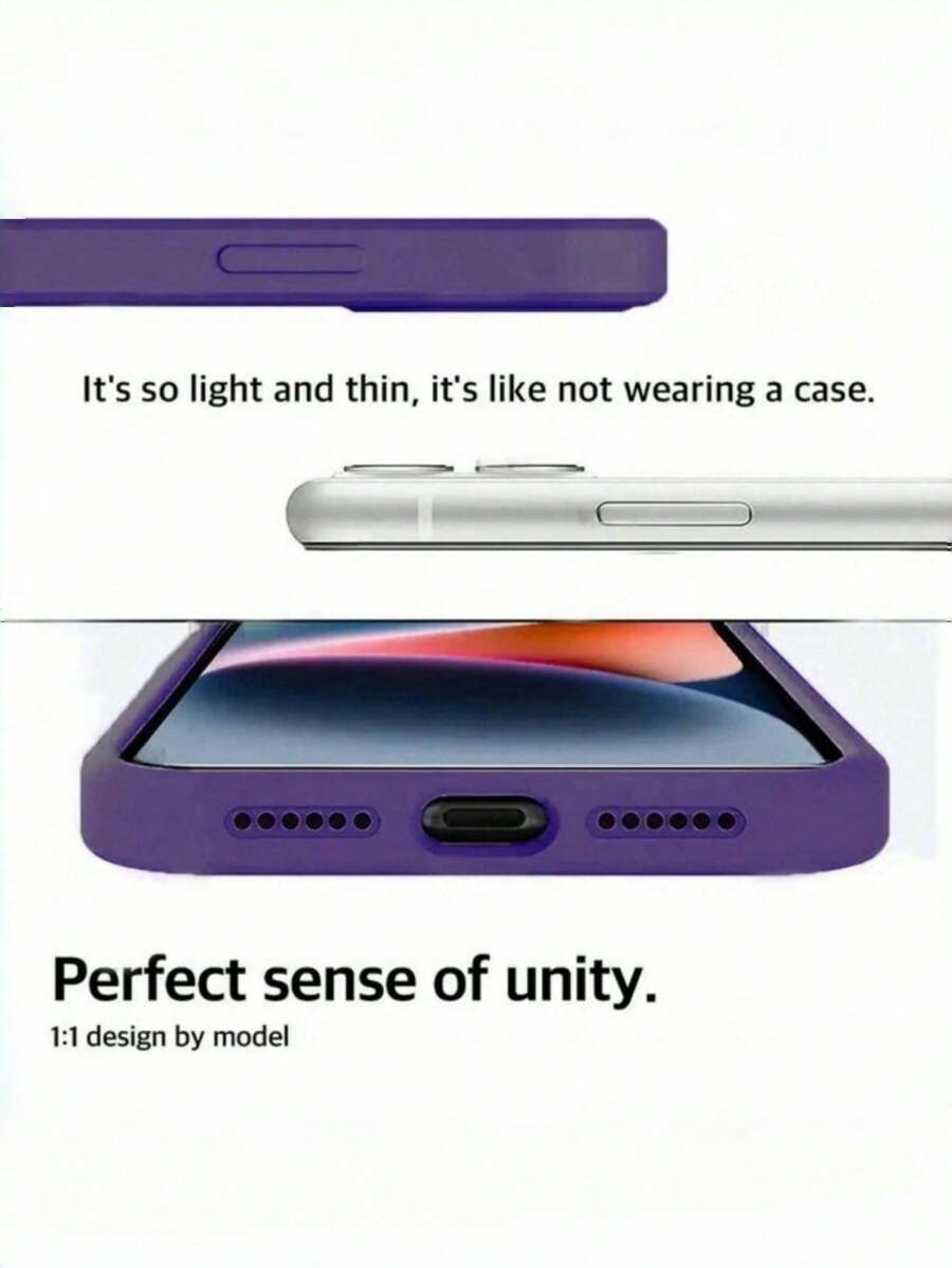 Shockproof Silicone Case – Anti-Fingerprint – Fits iPhone 12–16 Pro Max, S23 Ultra, Redmi Note 11 & OPPO