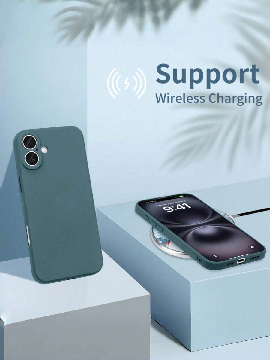 Shockproof Silicone Case – Anti-Fingerprint – Fits iPhone 12–16 Pro Max, S23 Ultra, Redmi Note 11 & OPPO