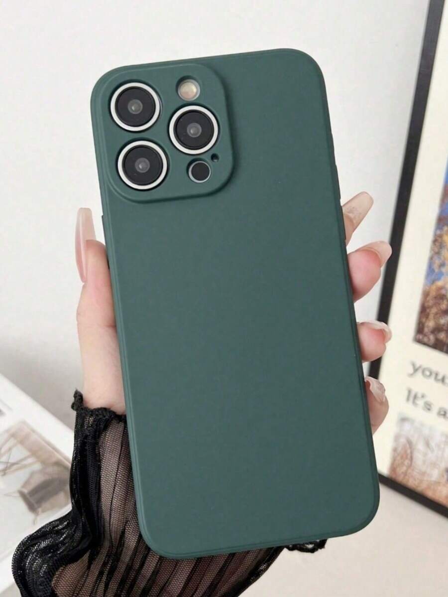 Shockproof Silicone Case – Anti-Fingerprint – Fits iPhone 12–16 Pro Max, S23 Ultra, Redmi Note 11 & OPPO