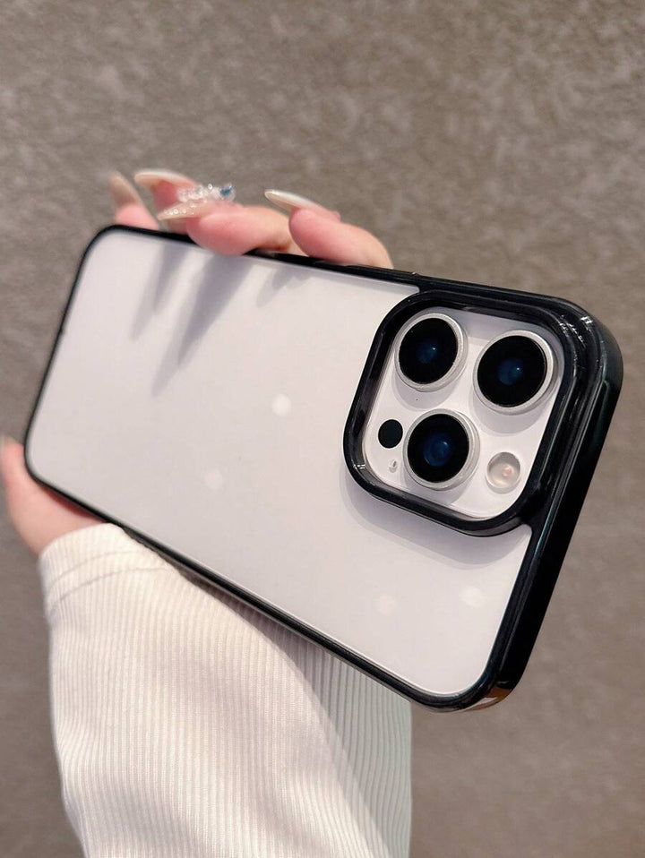 Simple Clear Acrylic Phone Case – Compatible with iPhone 7 to 16 Series (All Models)