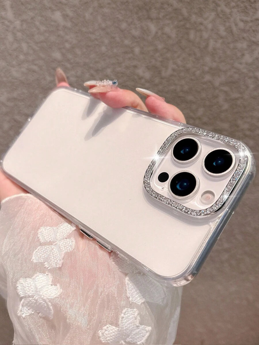 Simple Clear Acrylic Phone Case – Compatible with iPhone 7 to 16 Series (All Models)