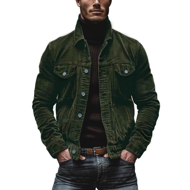 Fashion Canberra | Leo Stylish Corduroy Jacket