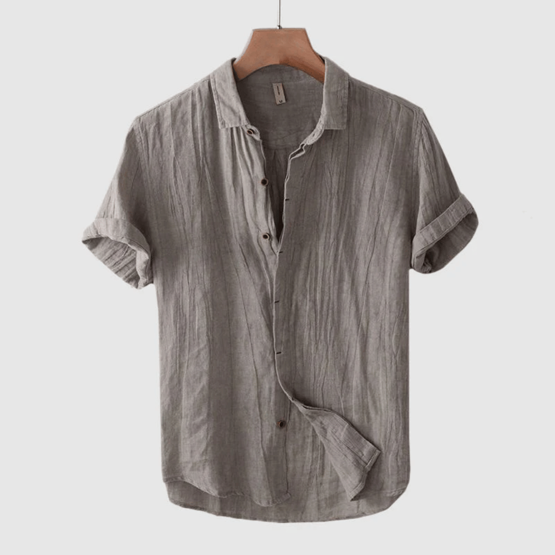 Fashion Canberra |Arlo Short Sleeve Linen Shirt