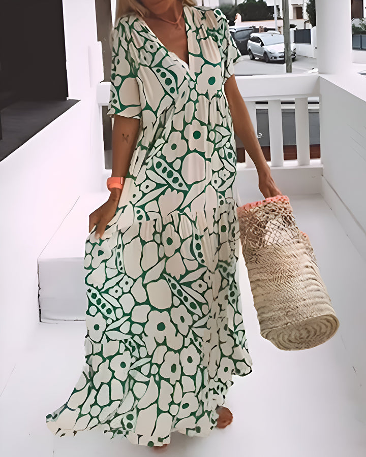 Fashion Canberra I Tina Printed Midi Dress