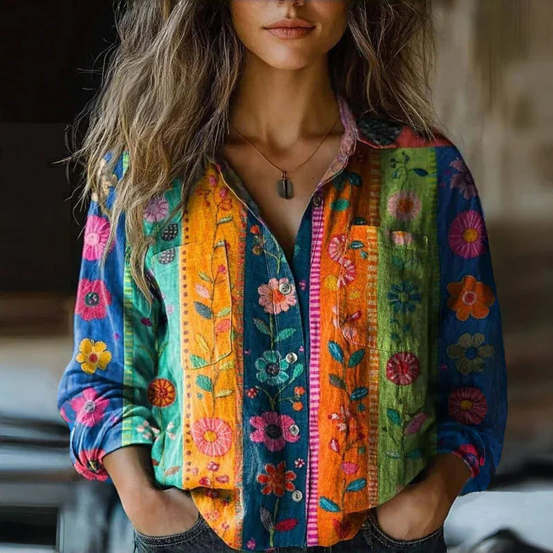 Fashion Canberra I Milena Vintage Printed Blouse
