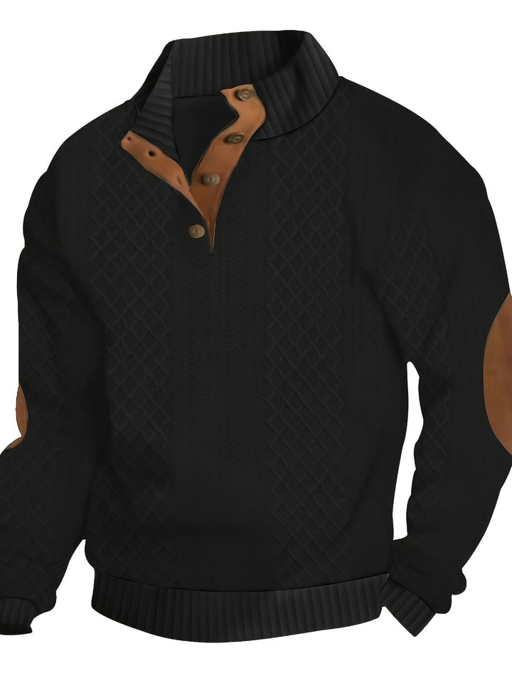 Fashion Canberra | Cooper Premium Knit Button Collar Sweater