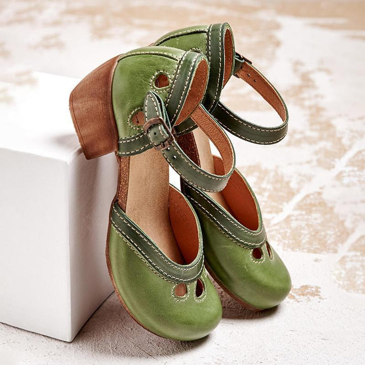 Fashion Canberra I Alica Orthopedic Sandals With Low Heels