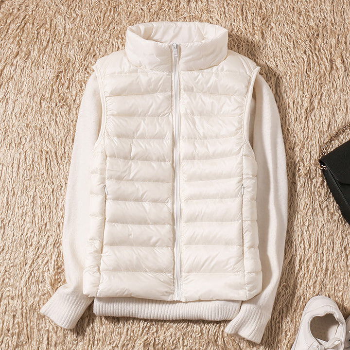 Fashion Canberra I Eliza Lightweight Zip Puffer Vest
