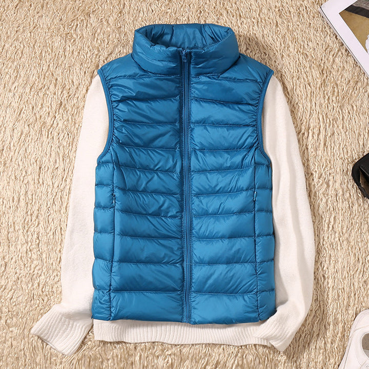 Fashion Canberra I Eliza Lightweight Zip Puffer Vest