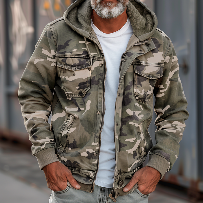 Fashion Canberra |  Niko Camouflage Jacket