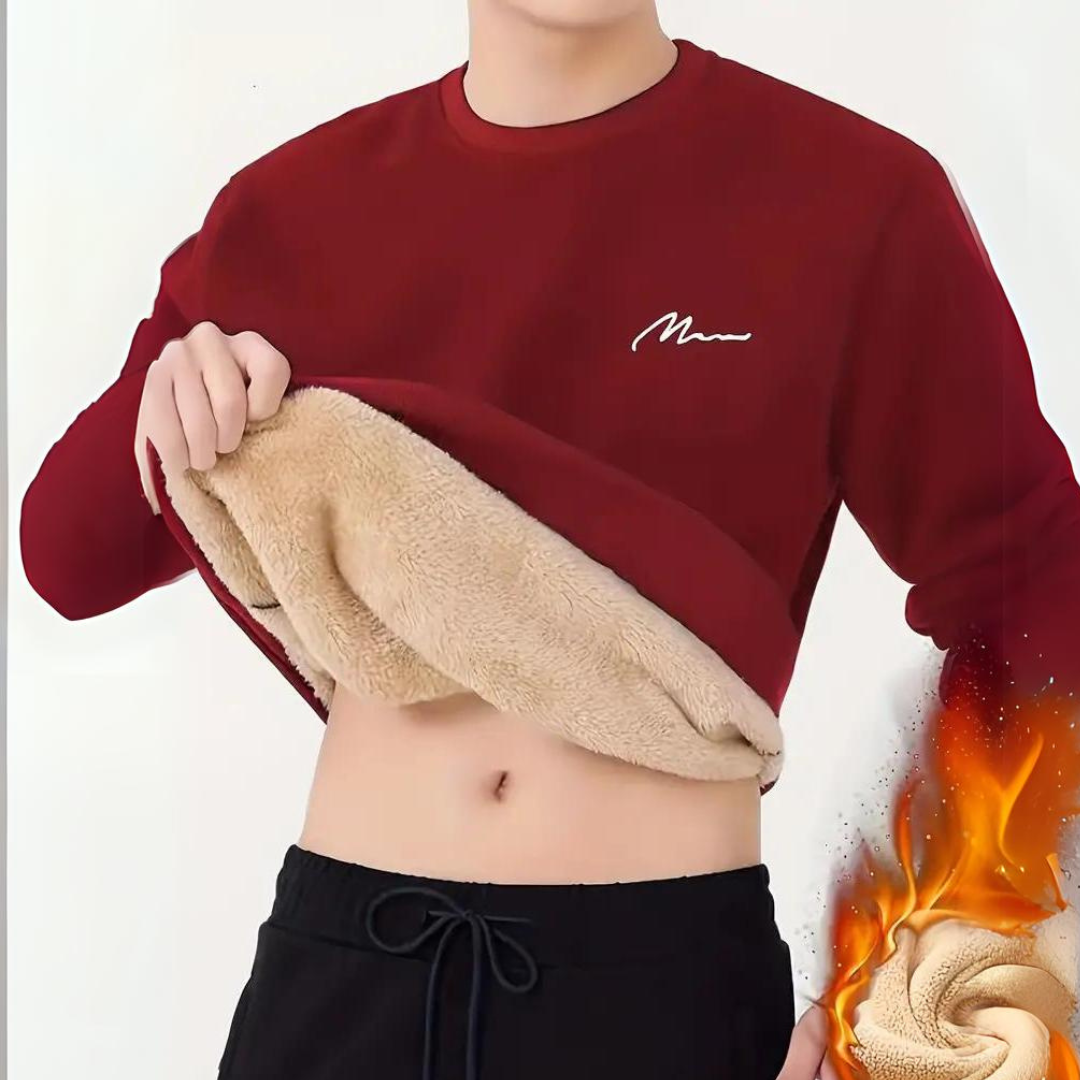 Fashion Canberra I Charles Super Warm Trendy Fleece Sweatshirt
