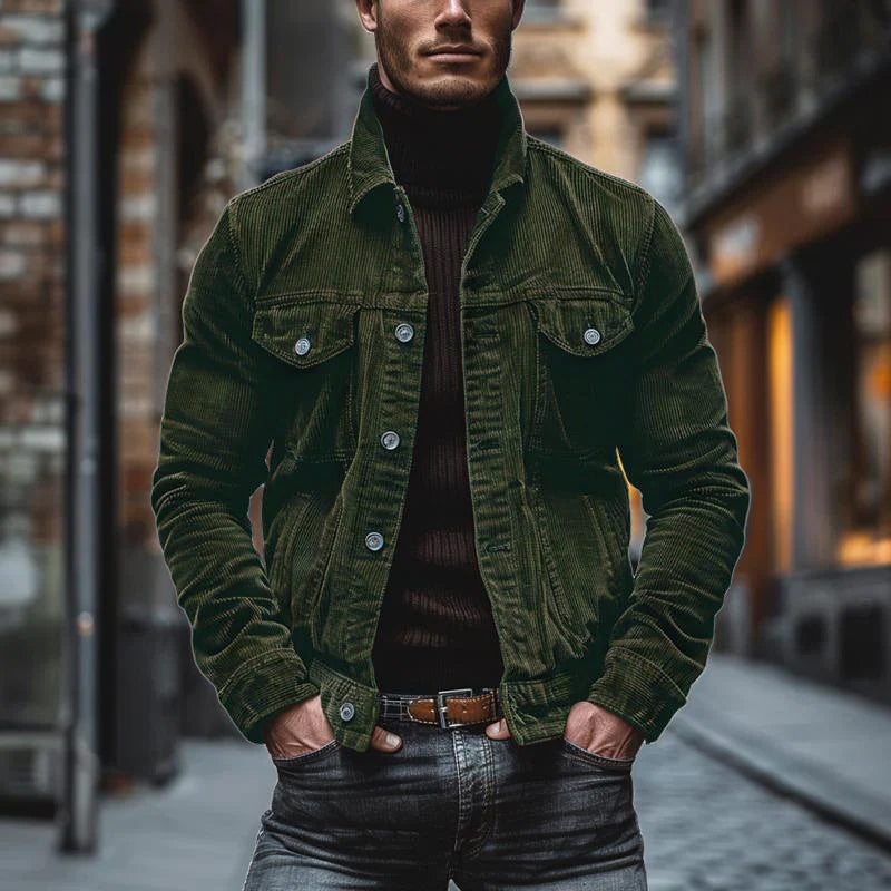 Fashion Canberra | Leo Stylish Corduroy Jacket