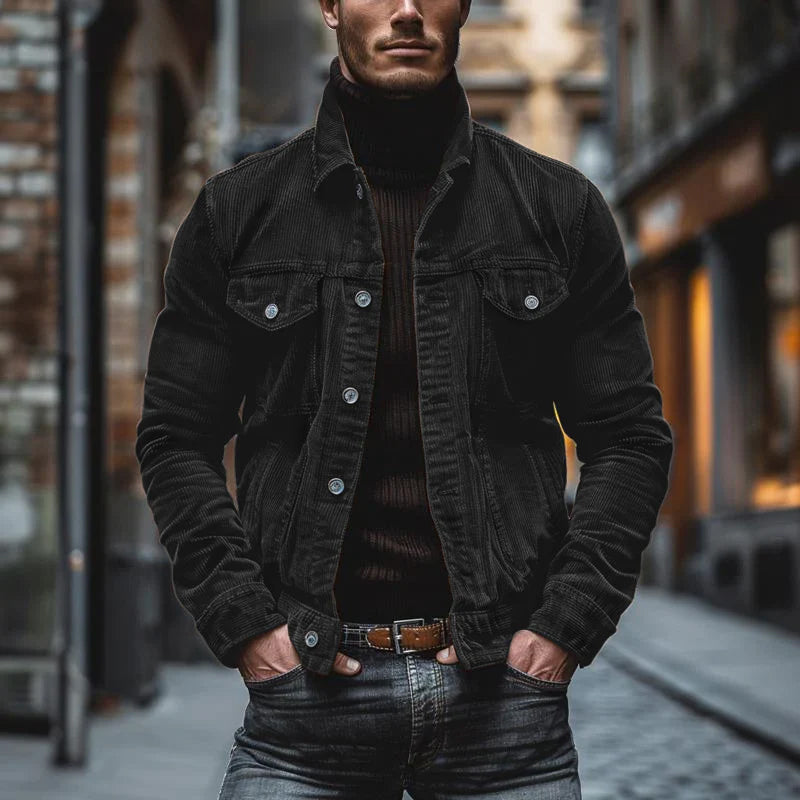 Fashion Canberra | Leo Stylish Corduroy Jacket