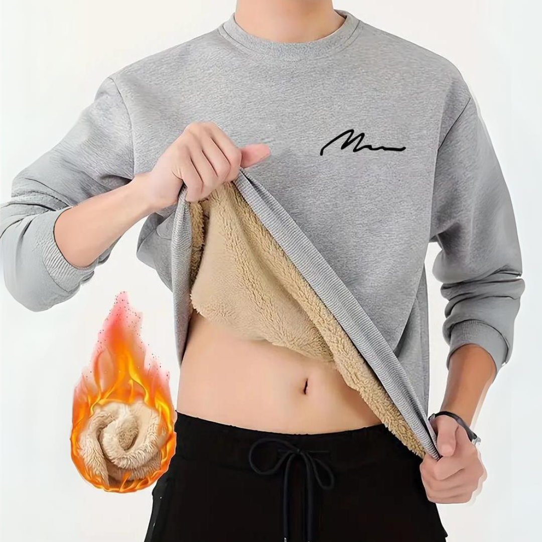Fashion Canberra I Charles Super Warm Trendy Fleece Sweatshirt
