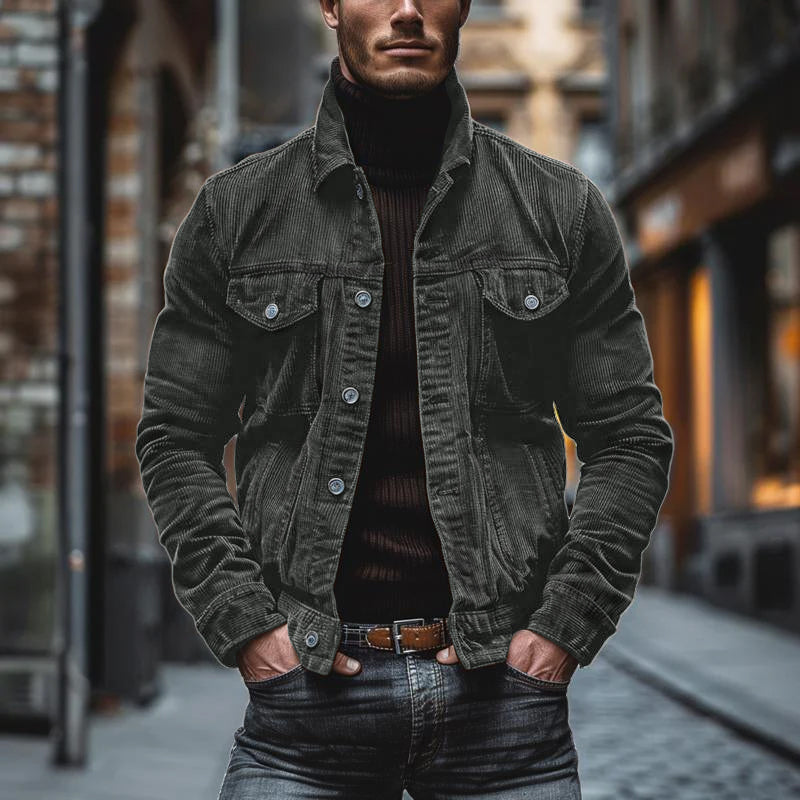 Fashion Canberra | Leo Stylish Corduroy Jacket