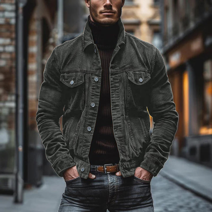 Fashion Canberra | Leo Stylish Corduroy Jacket